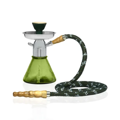 MYA- Petite-hookah-olive green