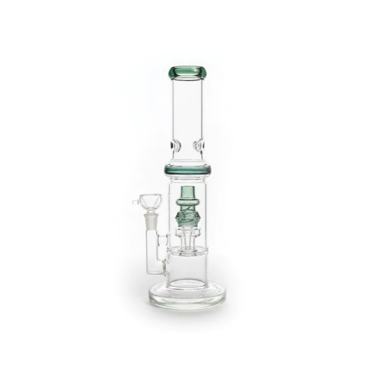 Single Perculator glass bong