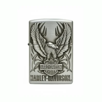 harley davidson fancy lighter silver